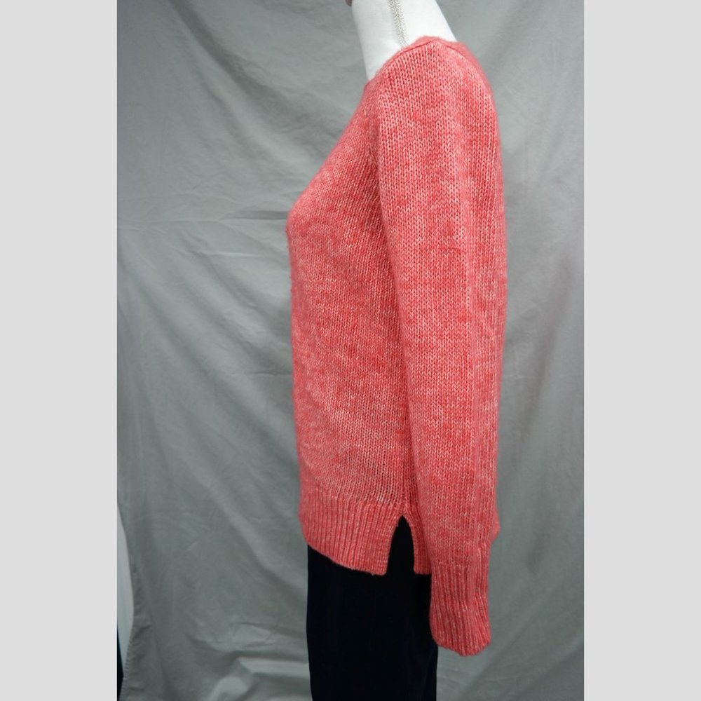 Loft Small Coral High Neck Knit Sweater - Picture 4 of 6